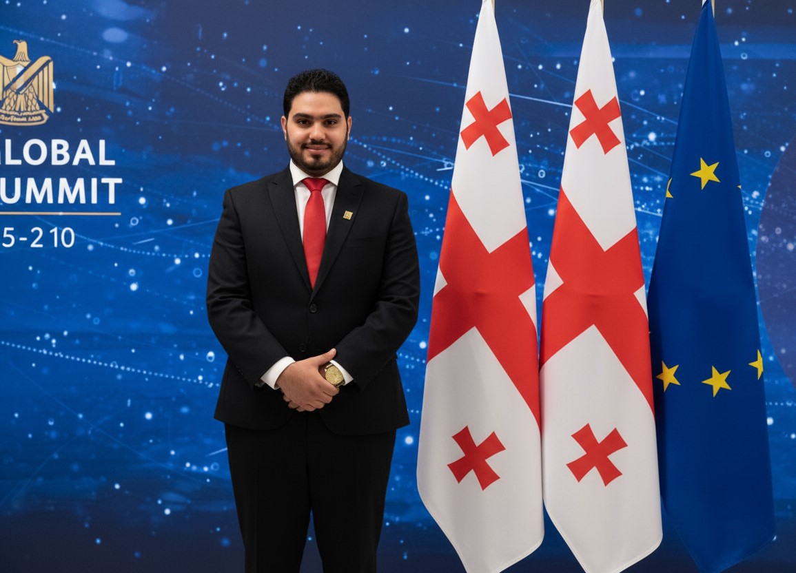المهندس محمود سامي في جورجيا راعٍ رئيسي لمهرجان عربي في تبليسي