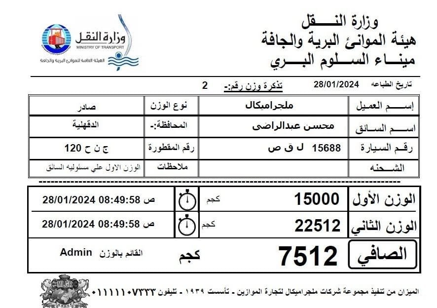 راضي جروب للموازين
